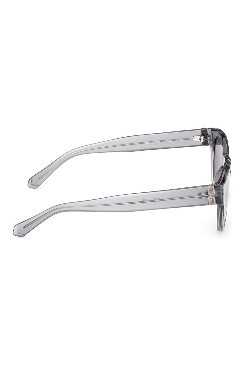 Round Sunglasses, Alternate, color, GREY/ VIOLET