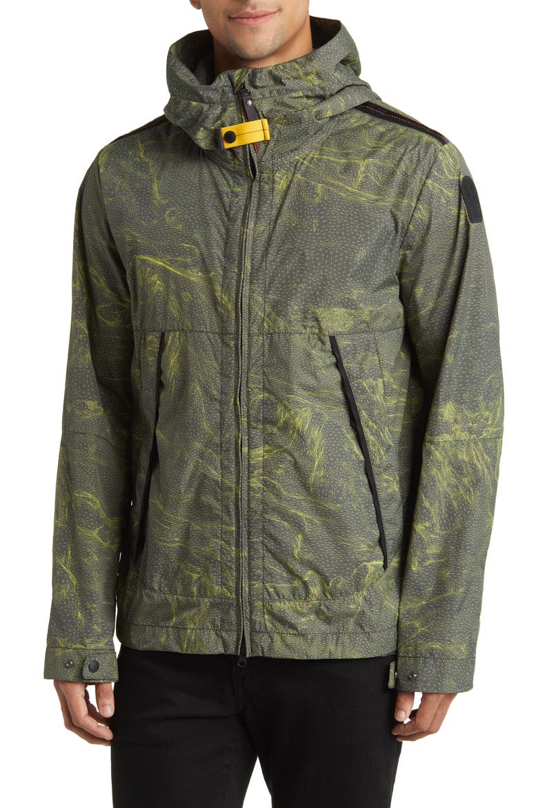 Marmolada Waterproof Ripstop Jacket, Alternate, color, TOUBRE WIREFRAME PRINT