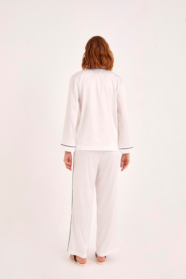 Royale Trousers, Alternate, color, White