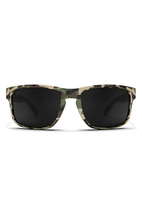 Canyon 55mm Polarized Square Sunglasses
