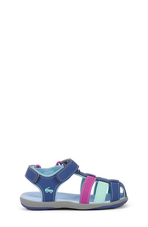 See Kai Run Kids' Paley Ii Water Friendly Sandal In Dark Blue