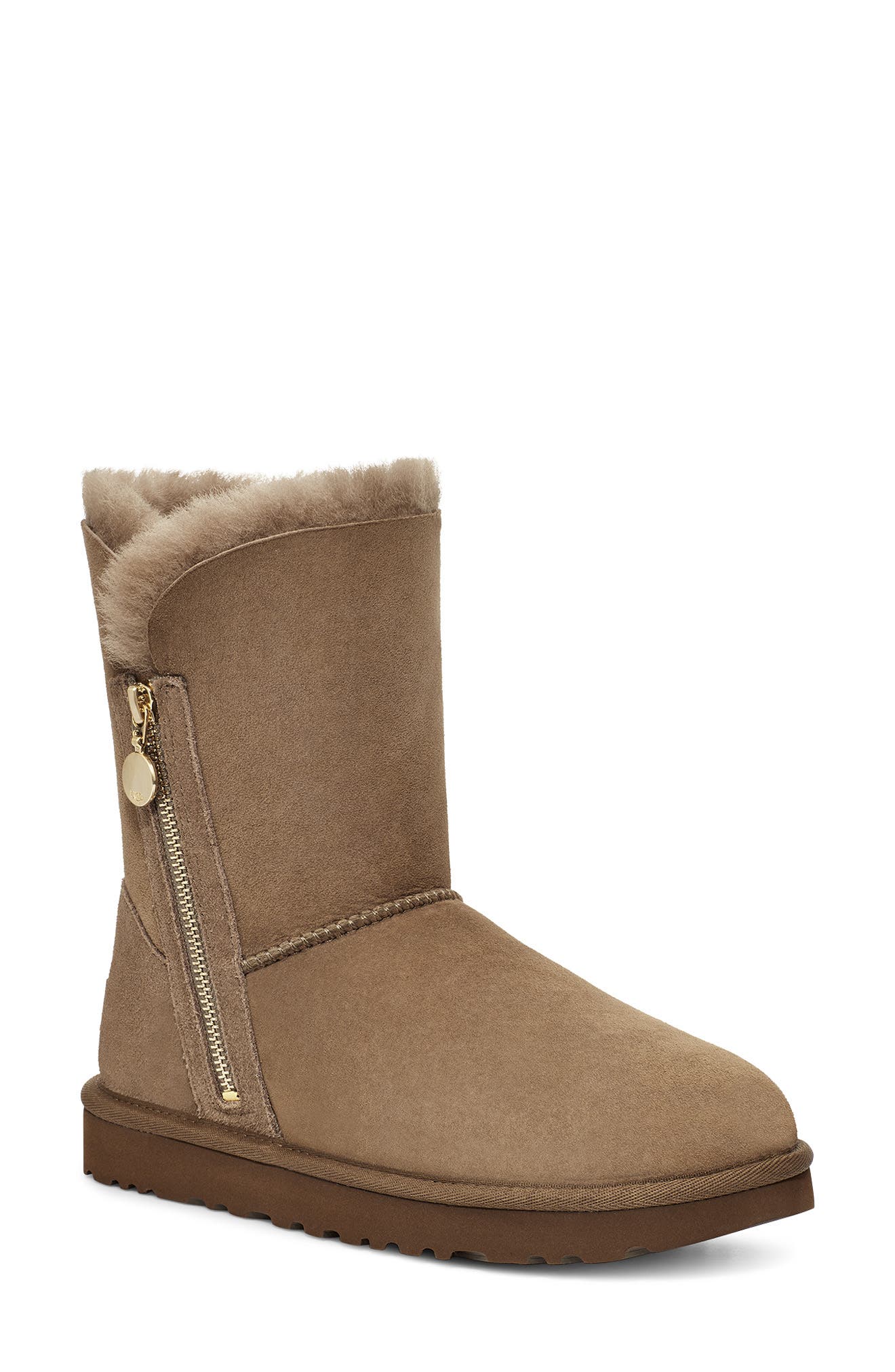 Bailey Short Boot, Main, color, HICKORY