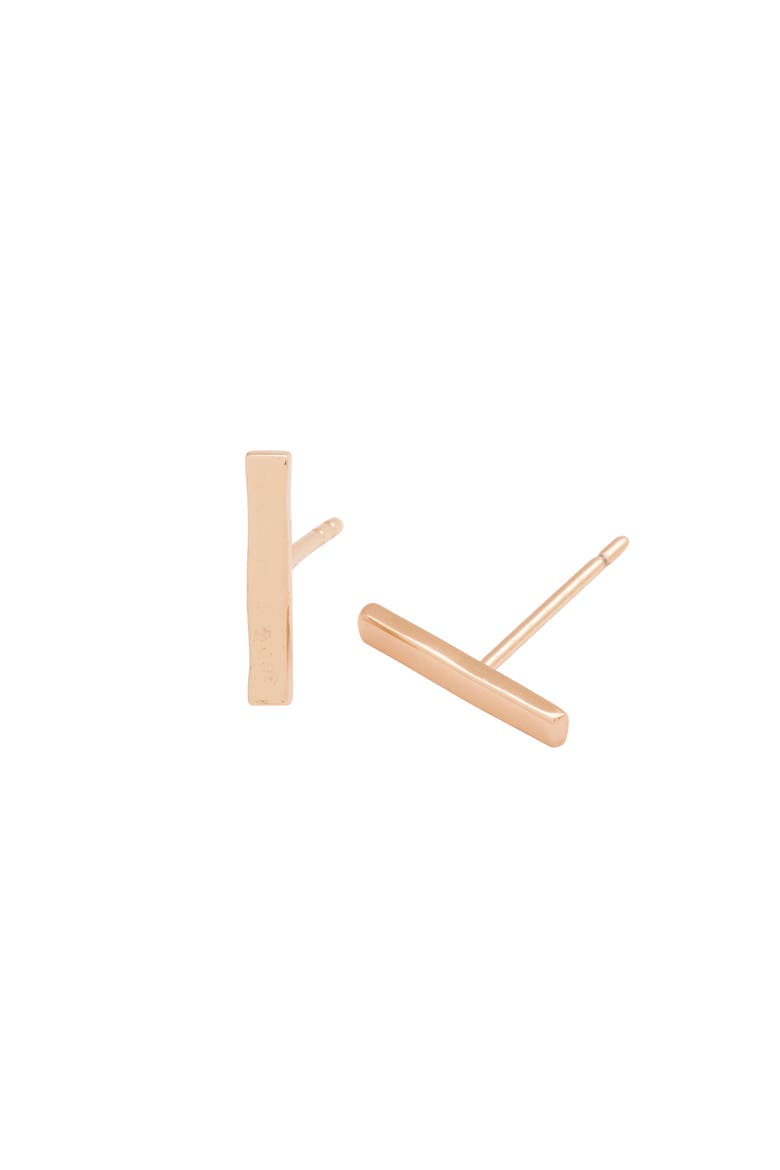 Taner Mini Stud Earrings, Main, color, GOLD