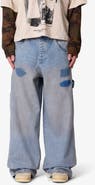mnml Patch Mark Rave Baggy Jeans