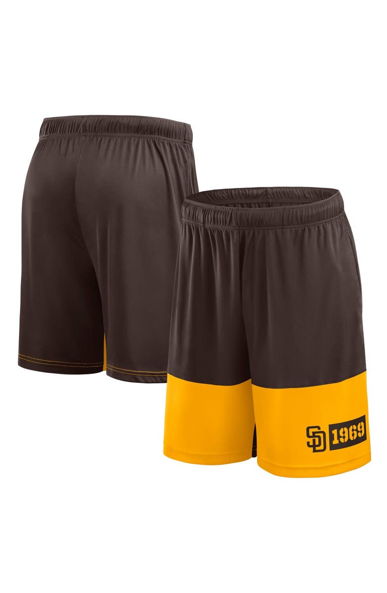 FANATICS Men's Fanatics Brown San Diego Padres Best of the Best Shorts, Alternate, color, Brown