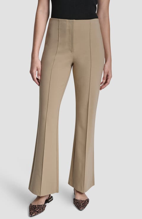 Front Seam Flare Pants