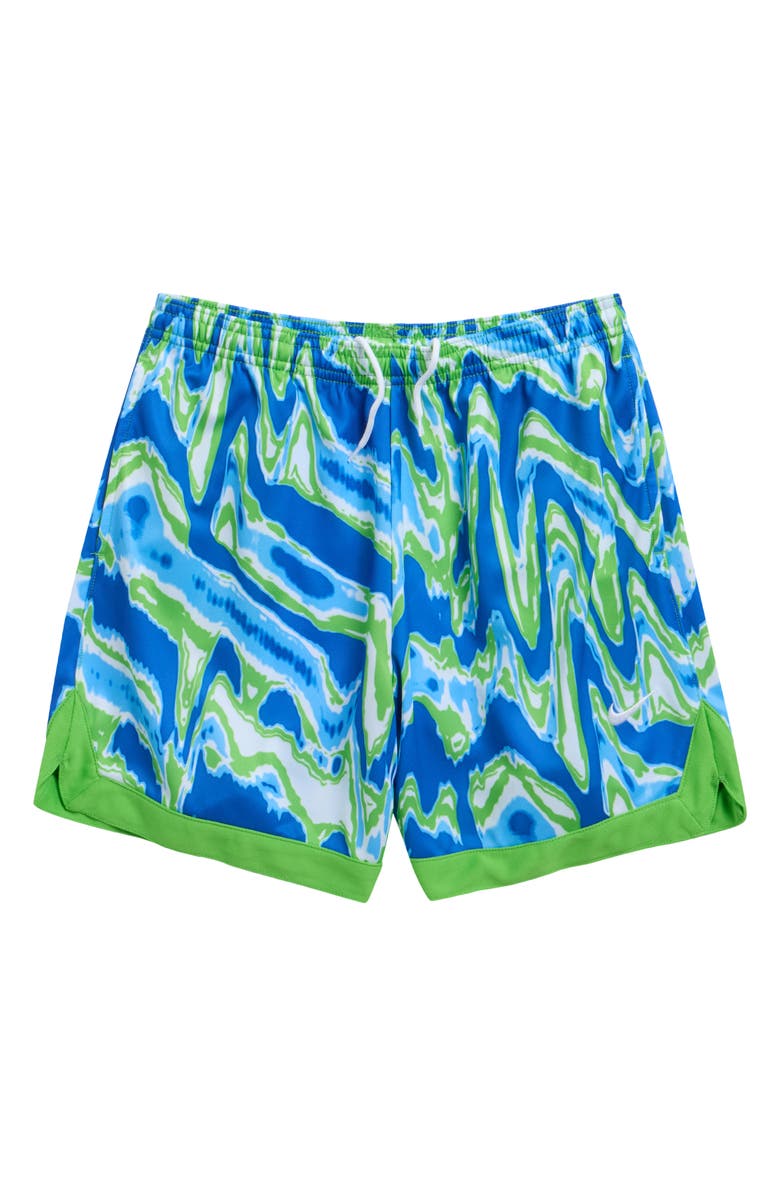 Nike Kids' Court Shorts, Main, color, Mean Green/ White