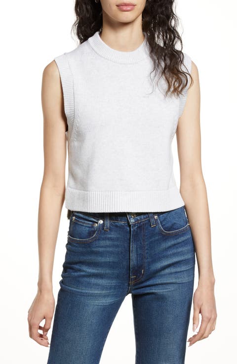 Cotton Sweater Vest