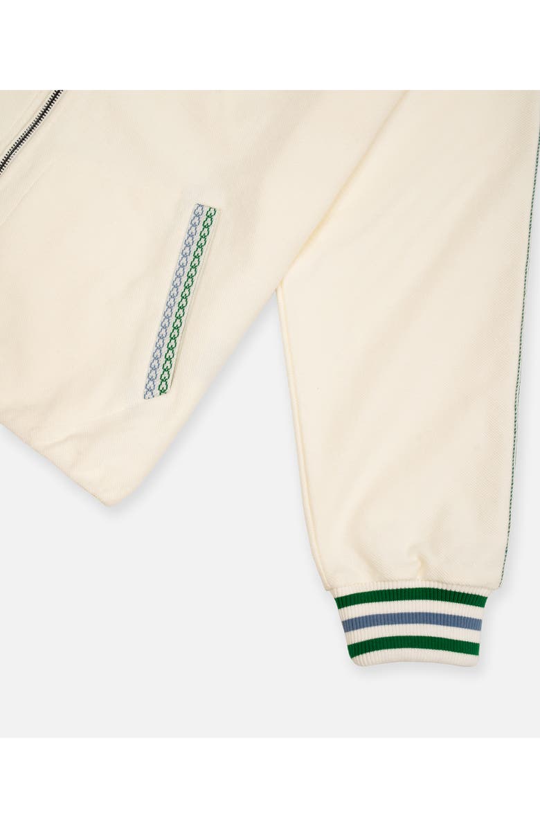 PAPER PLANES Planes Cotton French Terry Jacket, Alternate, color, Ecru