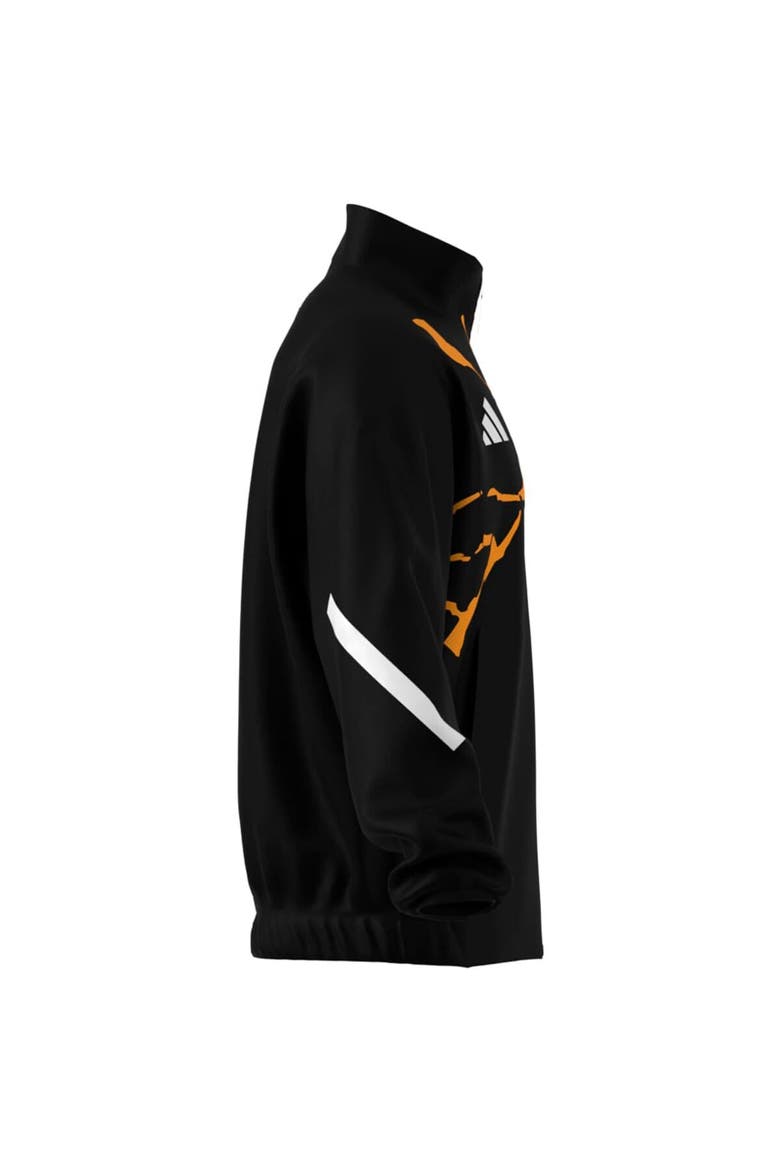 Men's adidas Black Real Madrid x Marvel Anthem Full-Zip Jacket, Alternate, color, Black