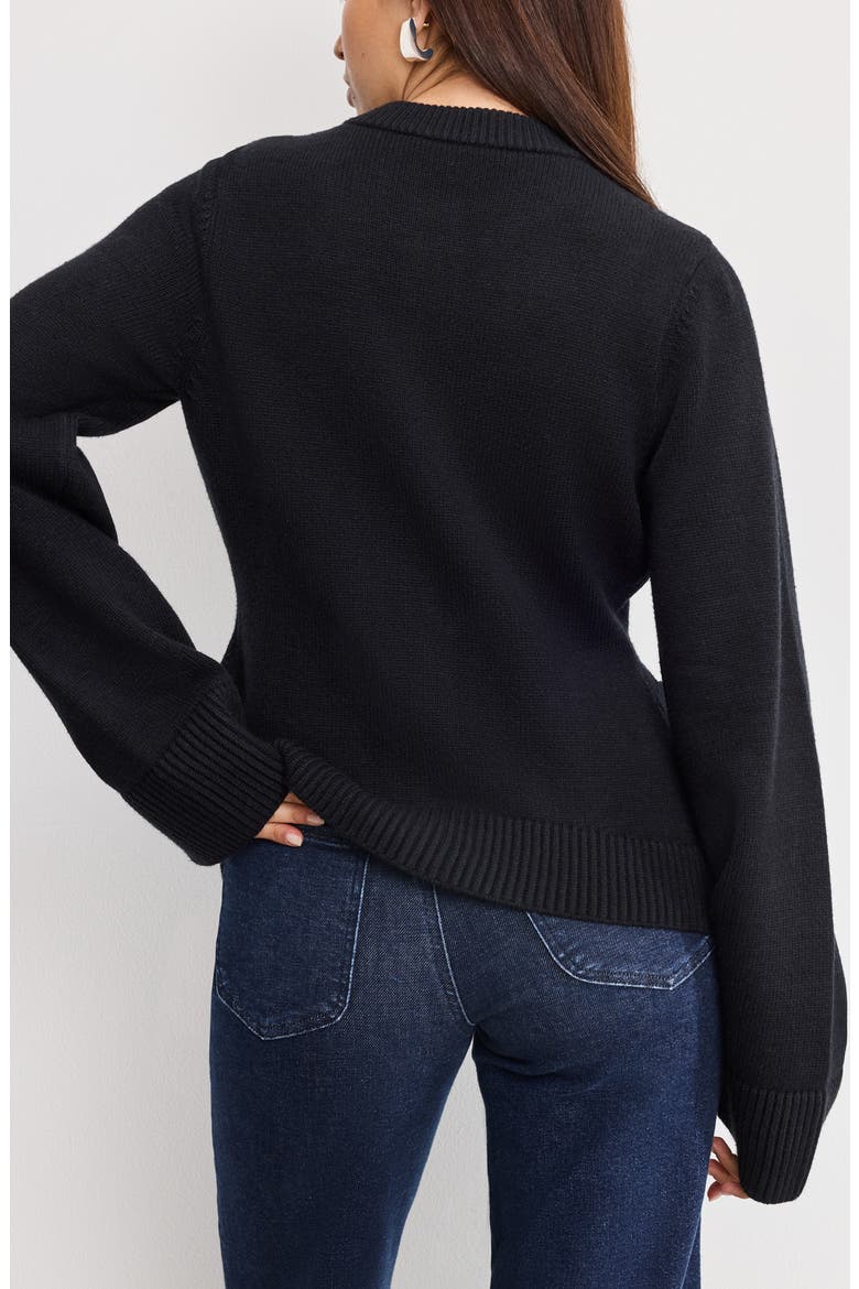 Cardigan, Alternate, color, BLACK001