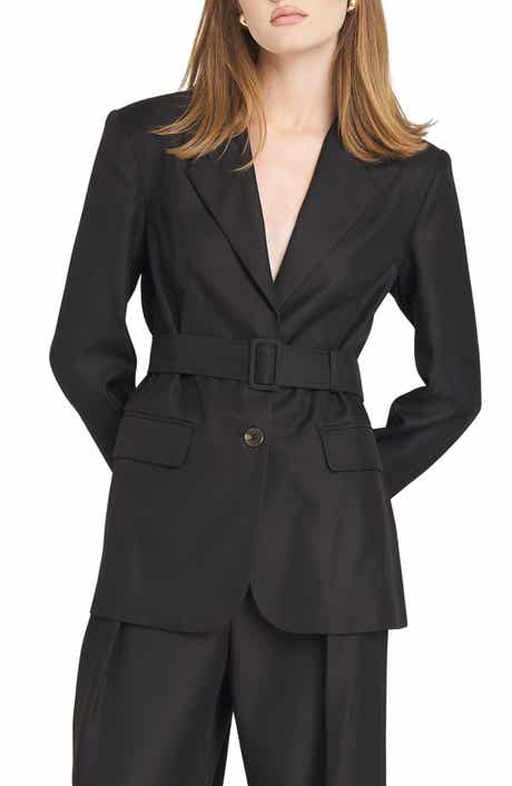 WAYF Maddox Belted Blazer