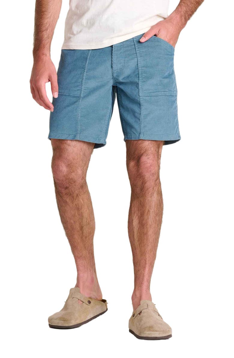 Toad & Co Men's Coaster Cord Short, Main, color, North Shore