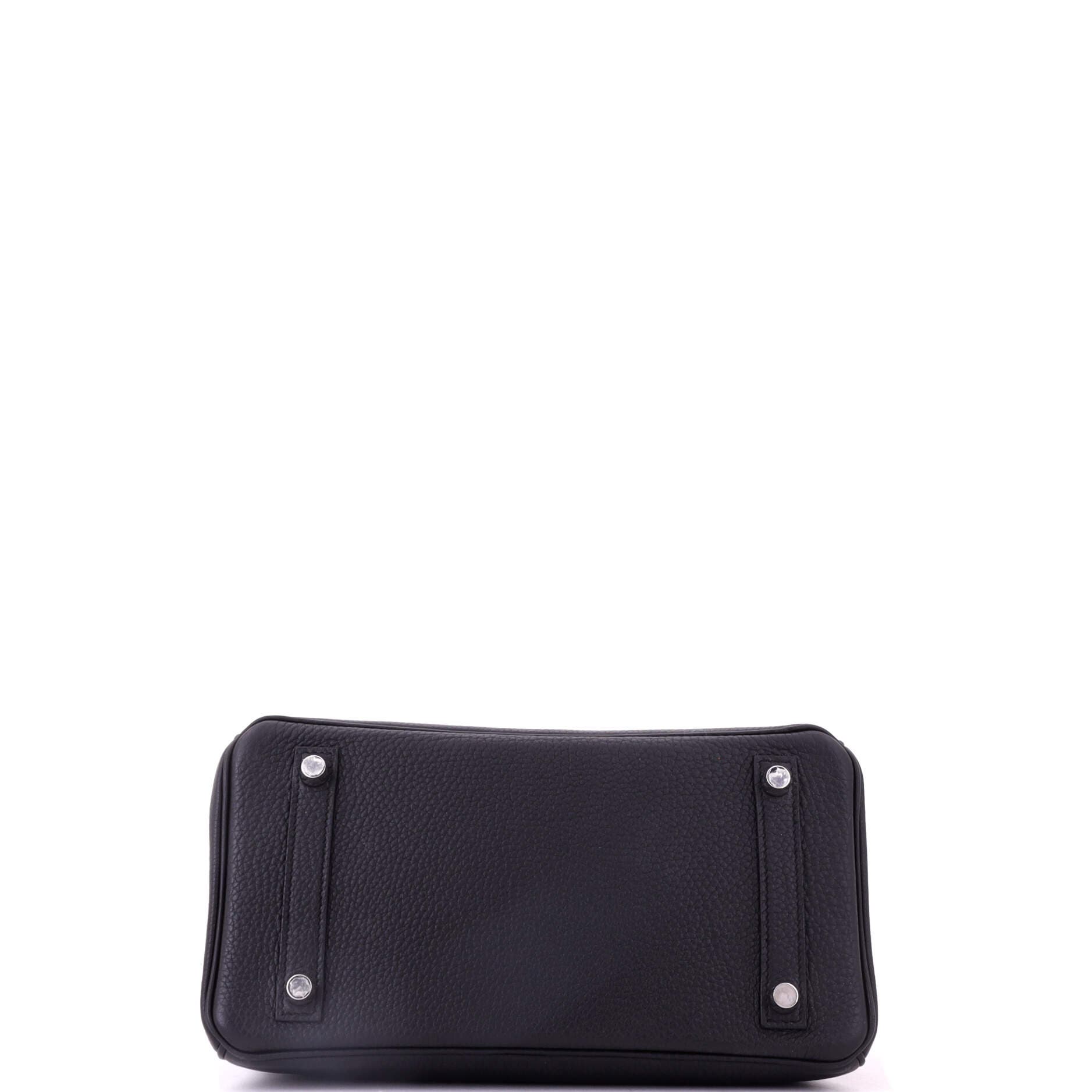 Birkin Handbag Black Togo with Palladium Hardware 25, Alternate, color, Black