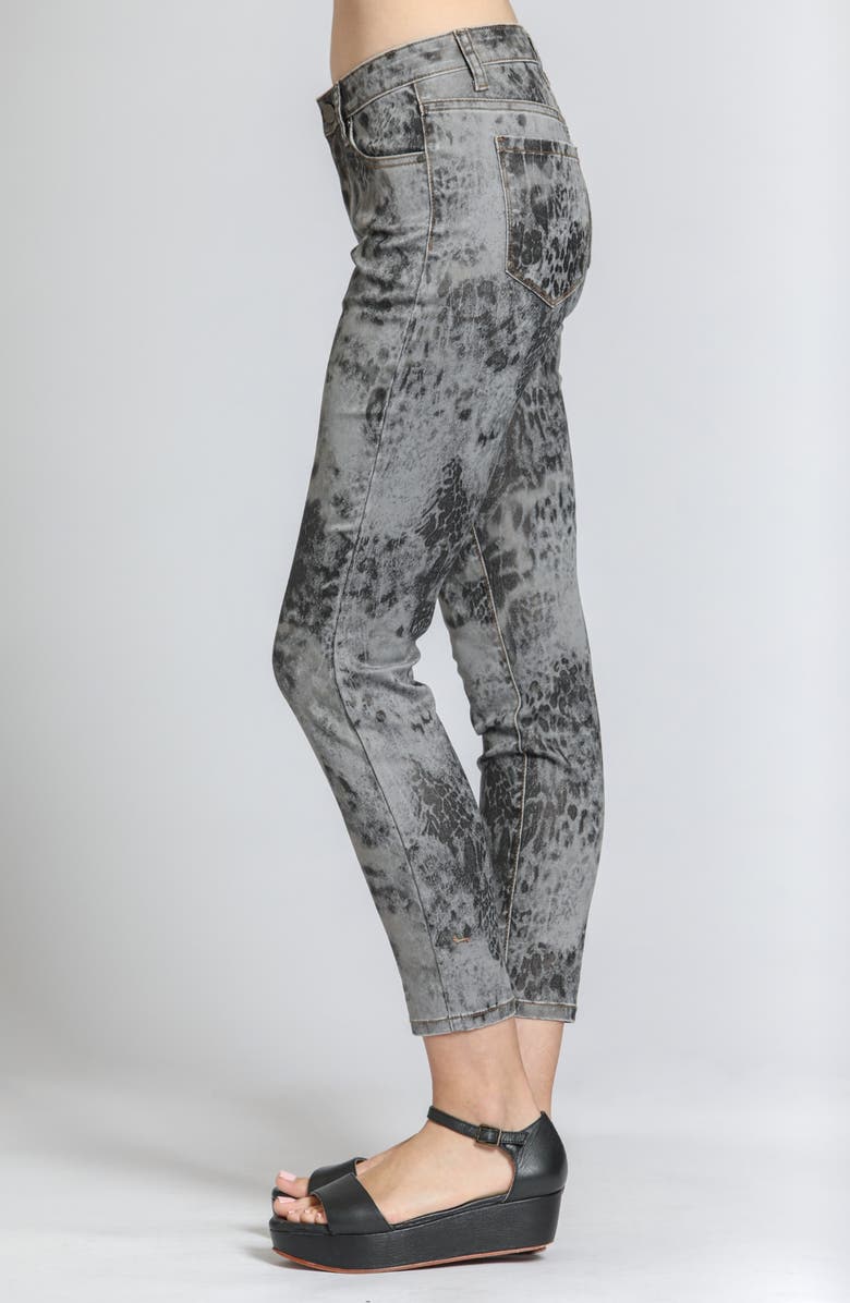 APNY Animal Print Jeans, Alternate, color, 