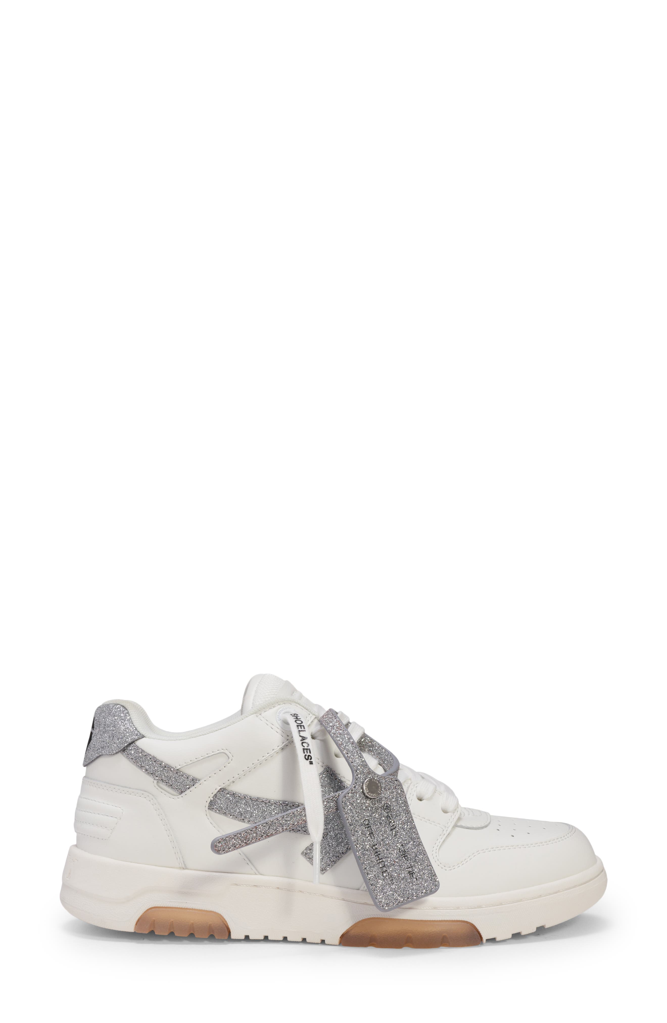 Off-White Out of Office Glitter Sneaker, Alternate, color, 