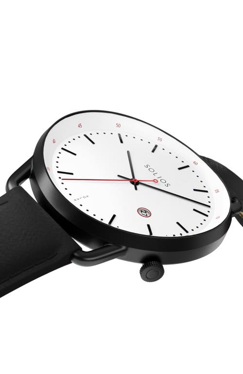 Solios Watches The Solar Curve | White Dial
