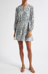 Veronica Beard Rivendell Drop Waist Skater Dress