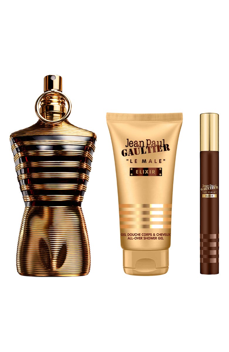 Jean Paul Gaultier Le Male Elixir Parfum $242 Value, Alternate, color, 