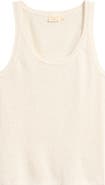 Faherty Miramar Linen & Organic Cotton Sweater Tank