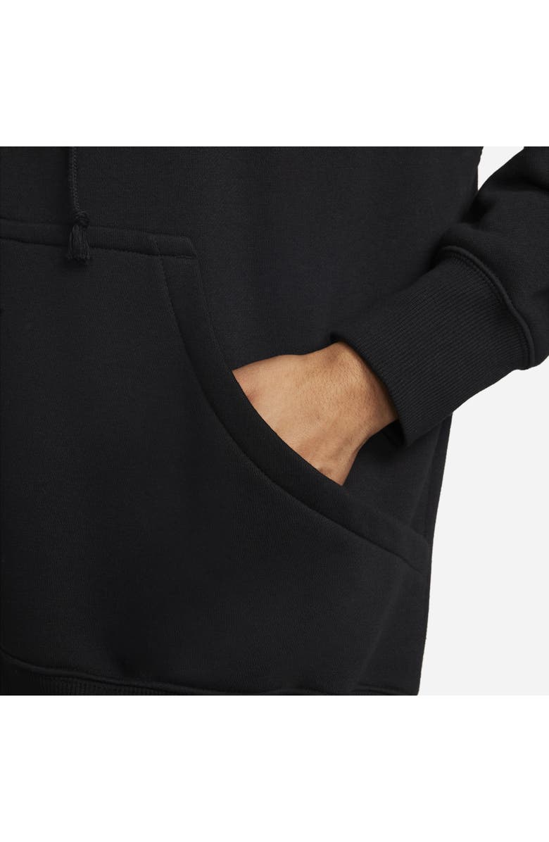 Nike Sportswear Phoenix Fleece Full Zip Hoodie, Alternate, color, 010 Black/Sail