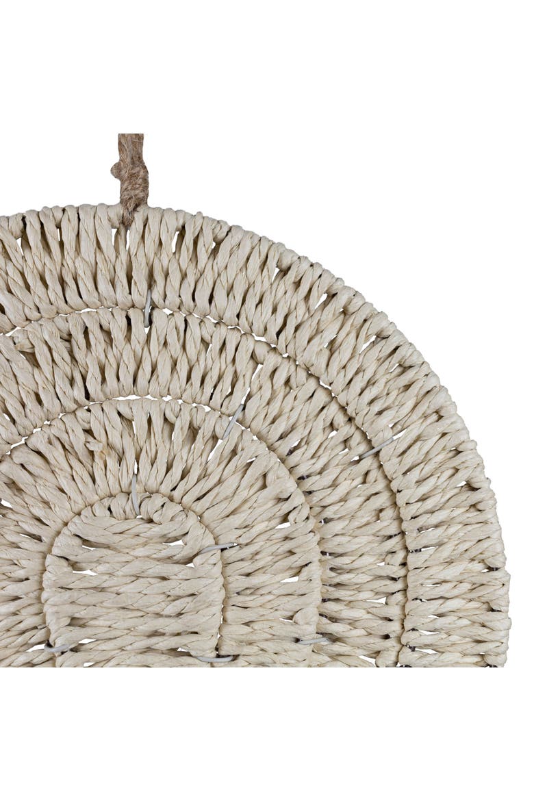 Harmony Arch Hanging Accent Seagrass & Raffia, Alternate, color, Beige