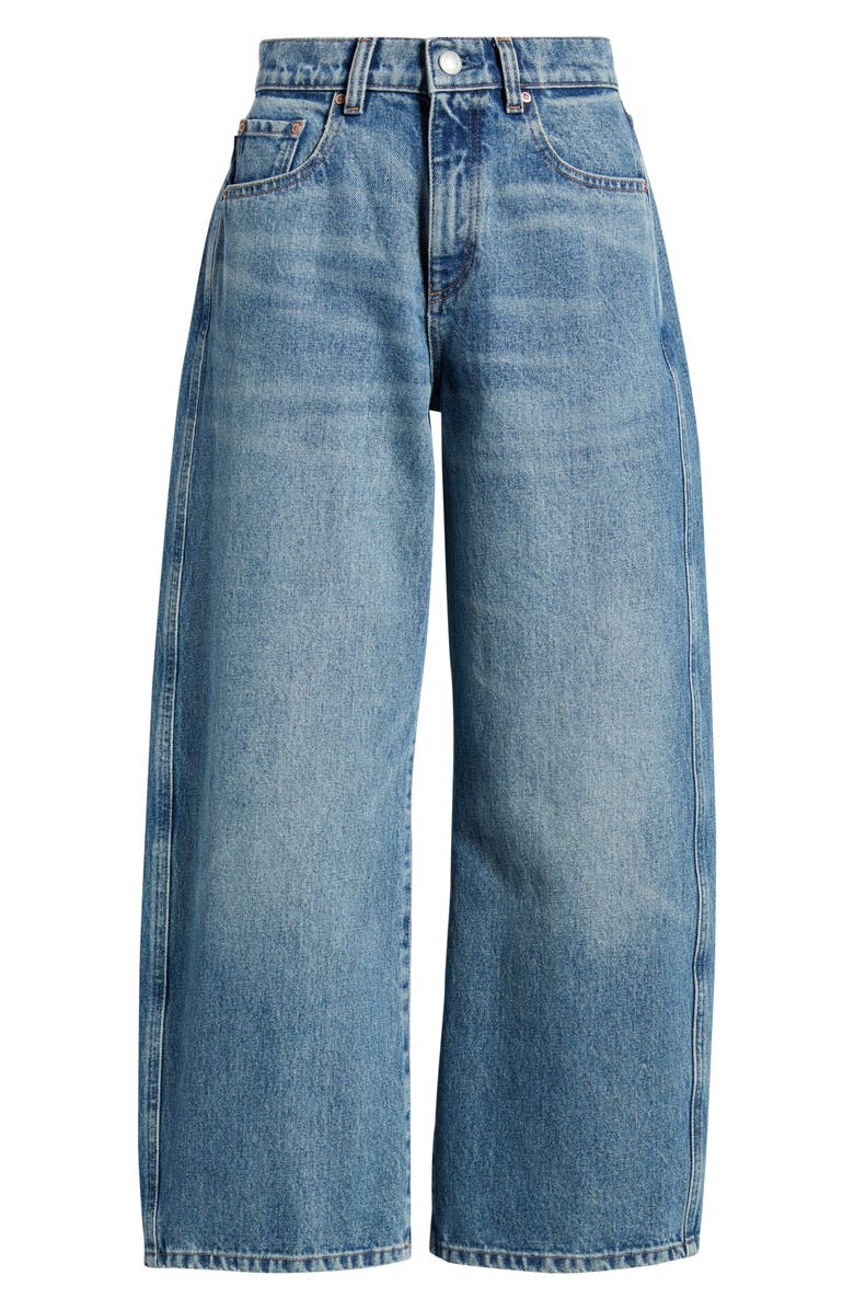 DL1961 Taylor High Waist Relaxed Barrel Jeans, Alternate, color, Endless Sea