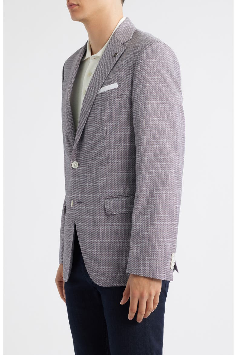 Hutson Check Virgin Wool Sport Coat, Alternate, color, OPEN GREEN