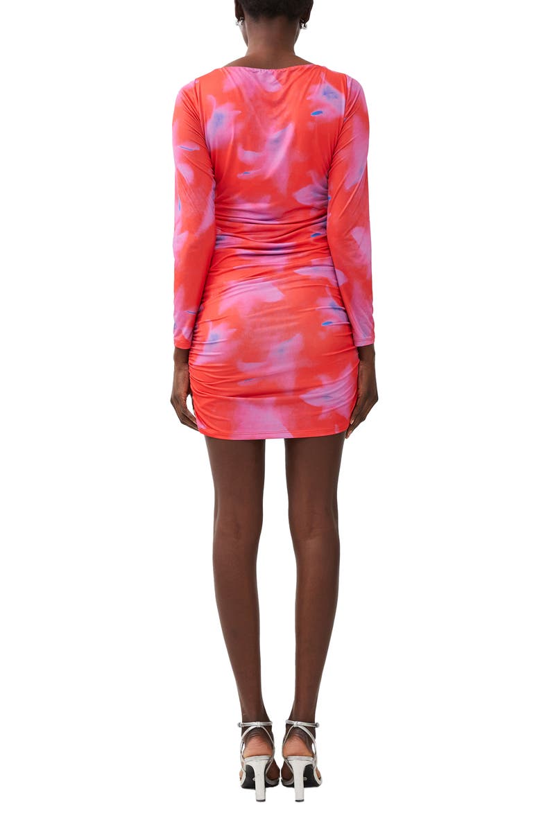 French Connection Riya Long Sleeve Body-Con Dress, Alternate, color,