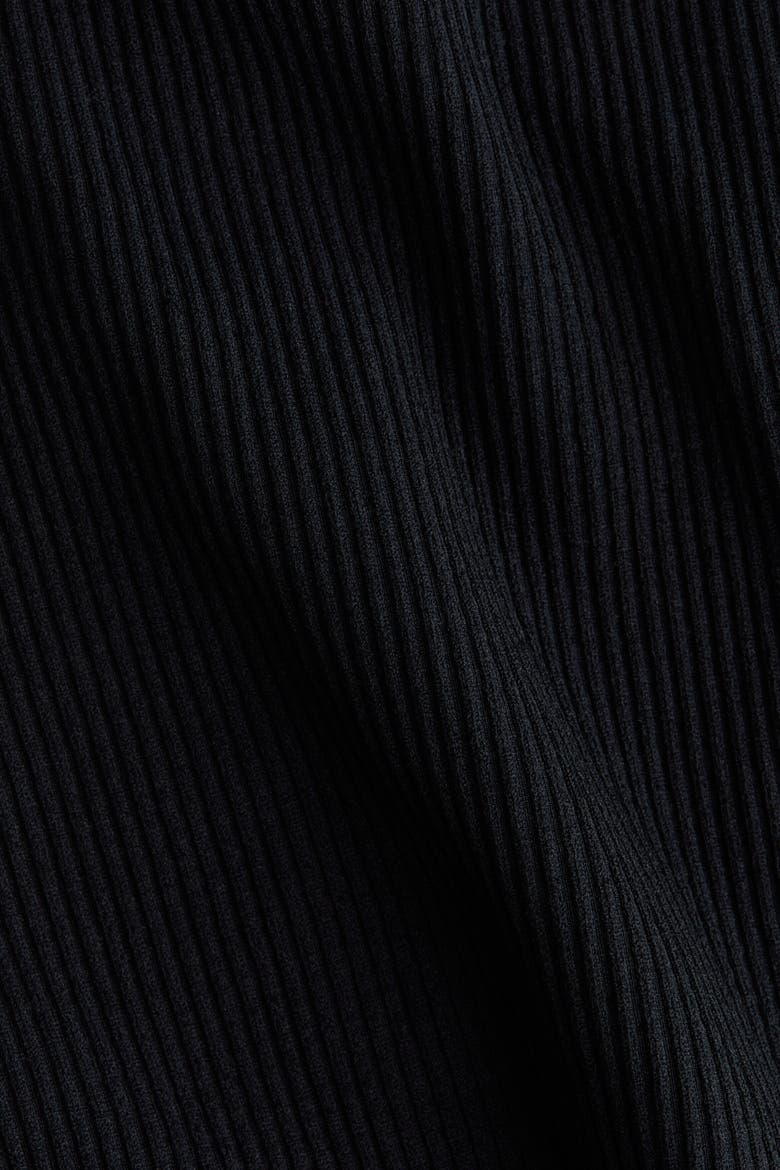 Mama Seamless Ribbed Leggings, Alternate, color, Black
