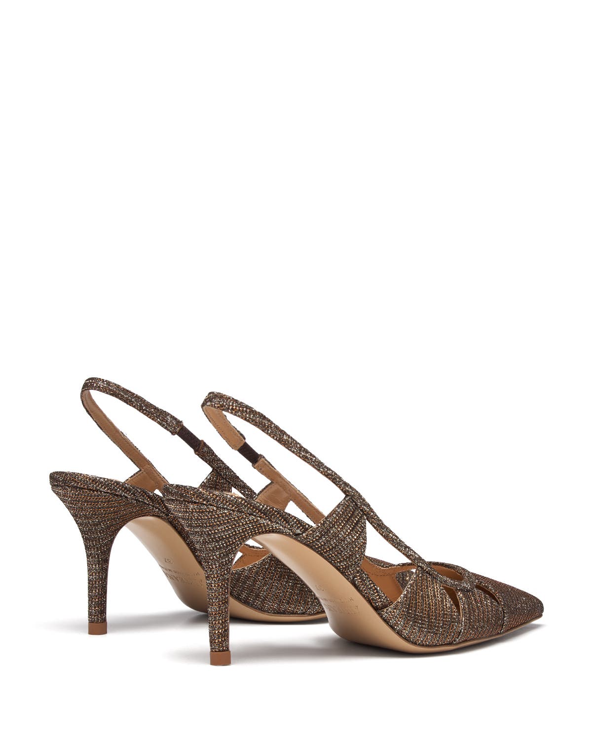 Savona 75 Slingback Pump Glitter, Alternate, color, Camel