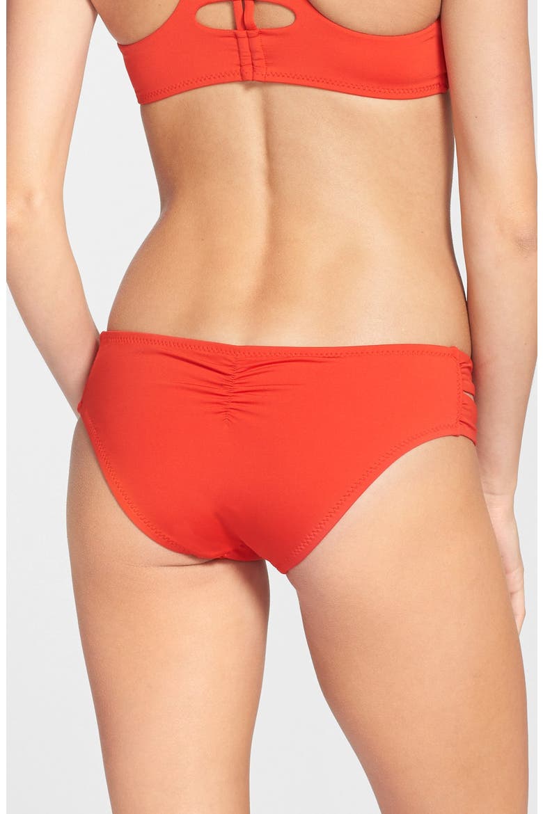 'Color Code' Bikini Bottoms, Alternate, color, CANDY APPLE