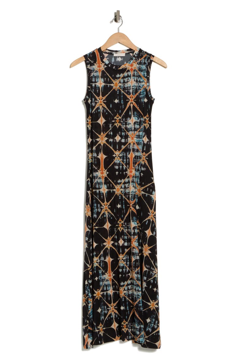 Orla Sleeveless Midi Dress, Alternate, color, PHOENIX