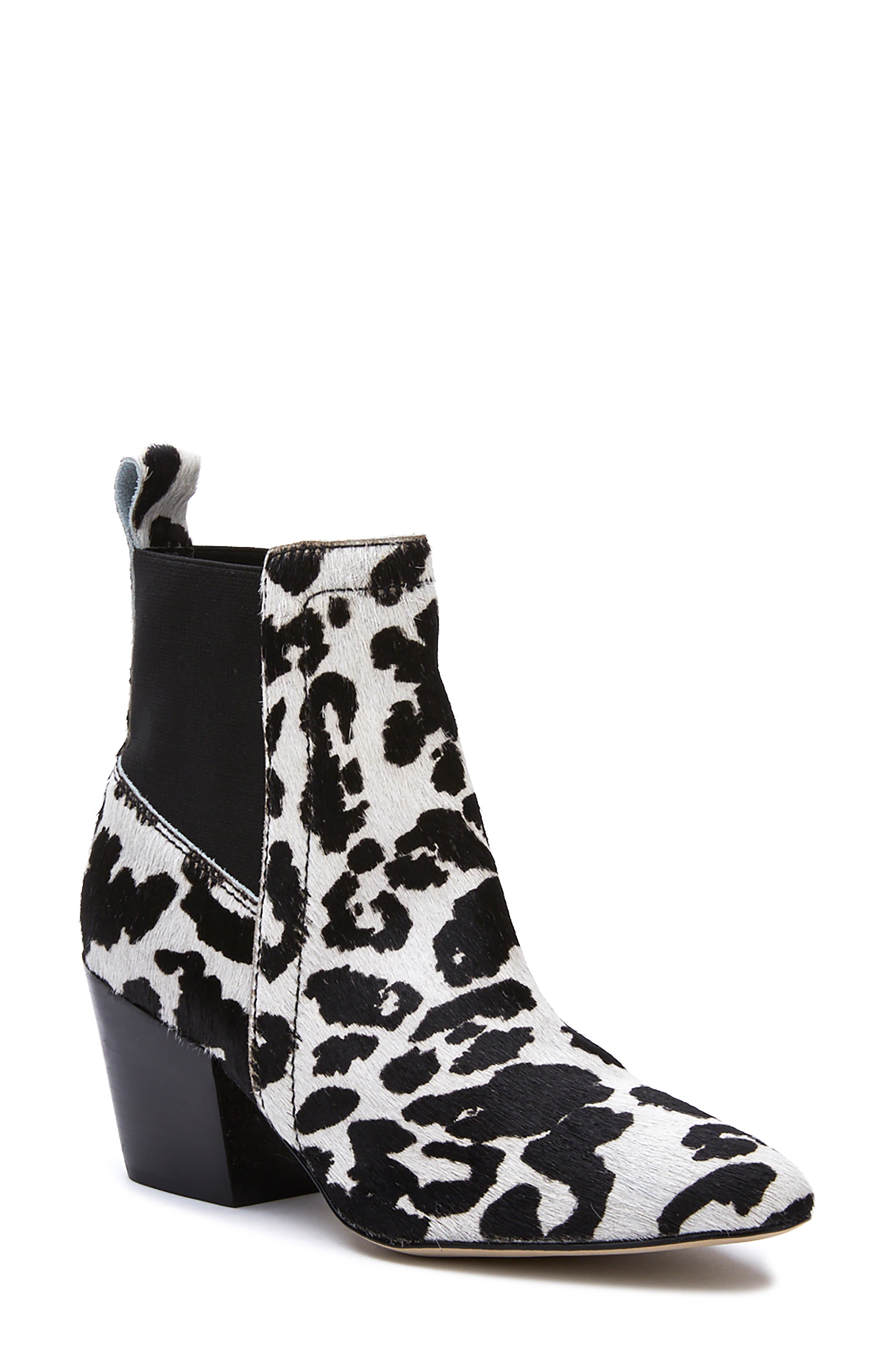 Matisse Harper Genuine Calf Hair Bootie, Main, color, 