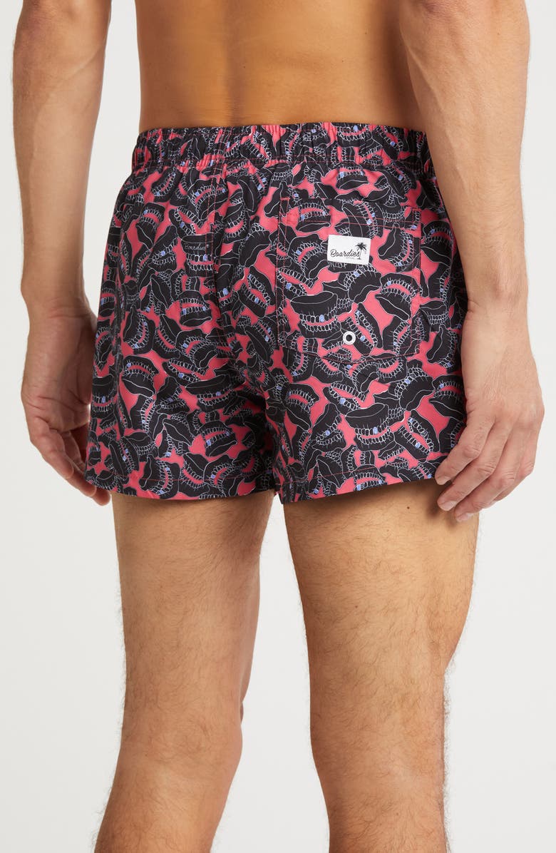 Boardies Teeth Shortie Swim Shorts, Alternate, color, 