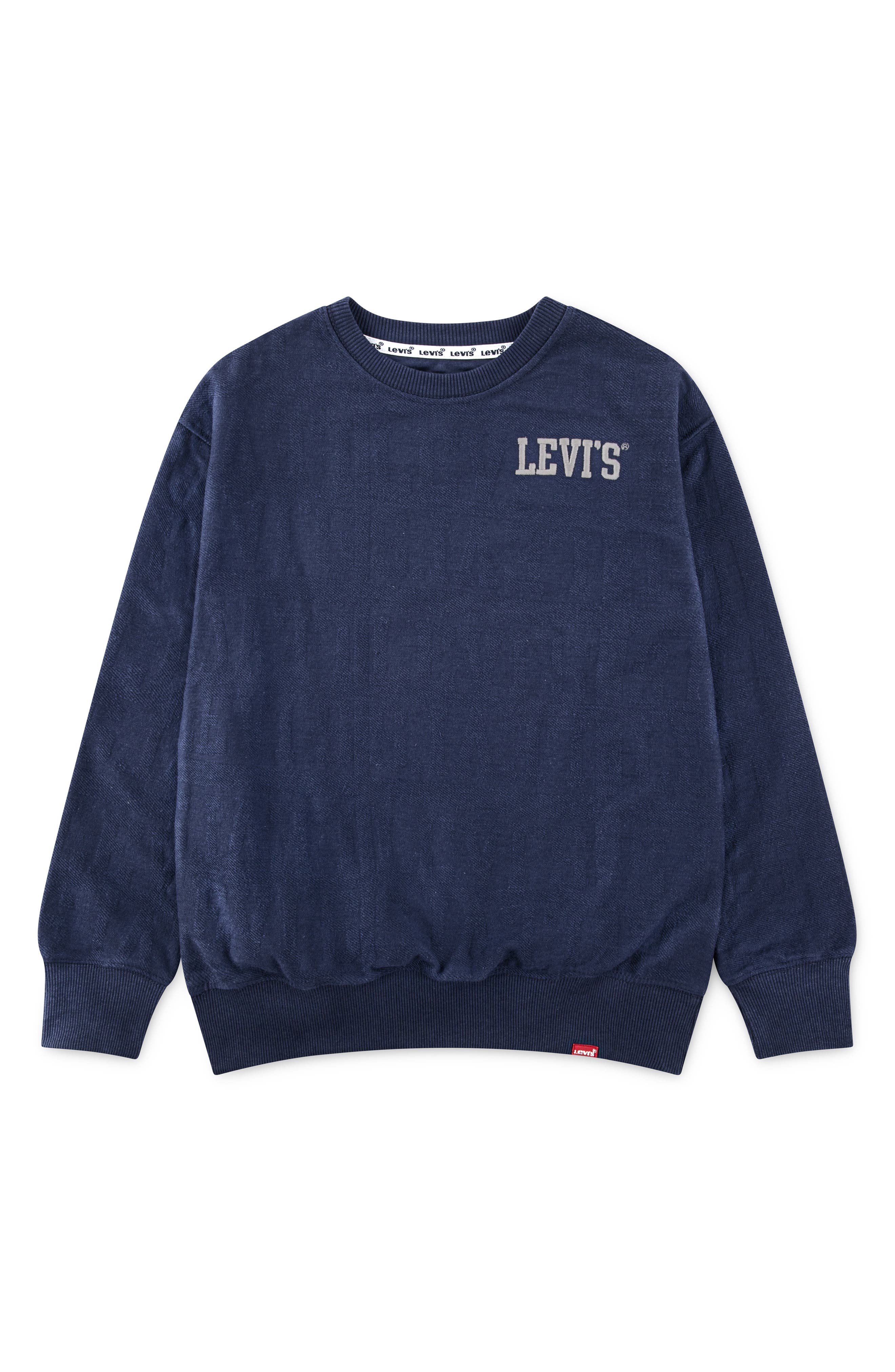 Kids' Branded Jacquard Graphic Sweatshirt