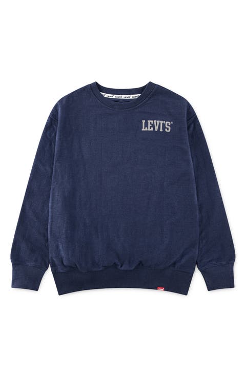 Kids' Branded Jacquard Graphic Sweatshirt