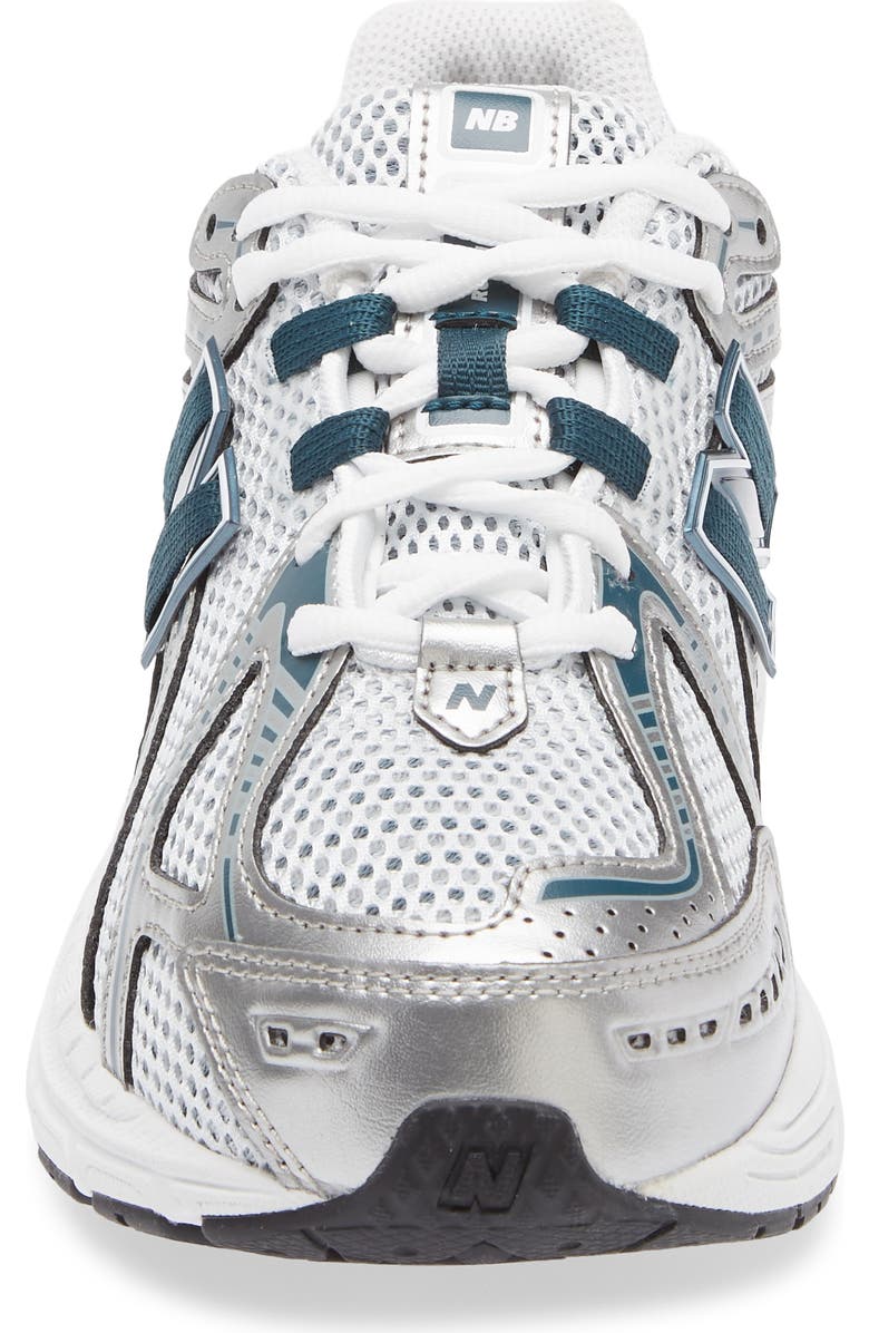 New Balance Kids' 1906 Sneaker, Alternate, color, Silver Metallic/ Deep Ocean