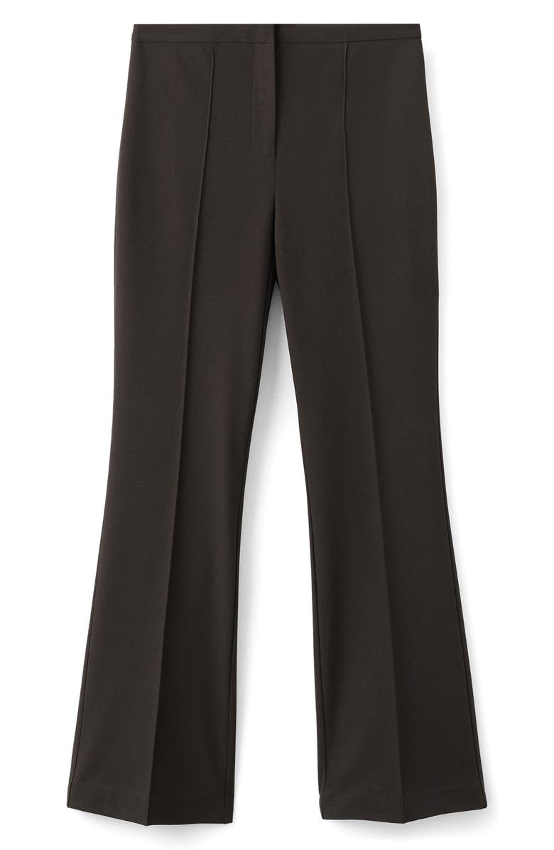 MANGO Flare Pants, Alternate, color, Grey