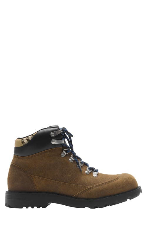 Burberry Moor Lace-up Boot In Brown