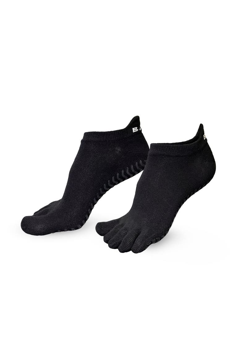 Studio Grippy Closetoe Socks, Main, color, Anthracite