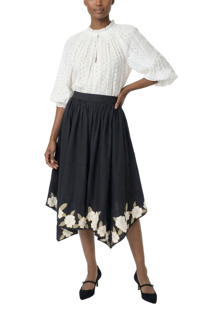 AREA STARS Maya Top, Alternate, color, White With Polka Dots