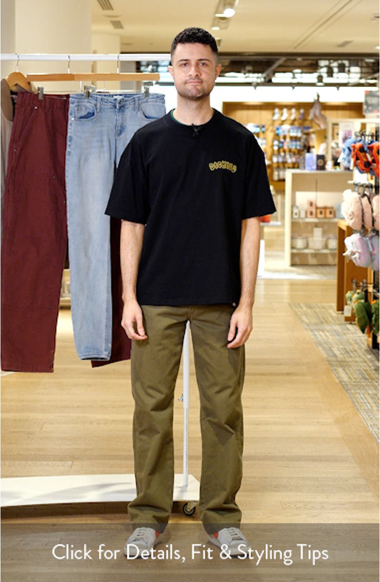 Decaturville Embroidered Cotton Graphic T-Shirt, sales video thumbnail