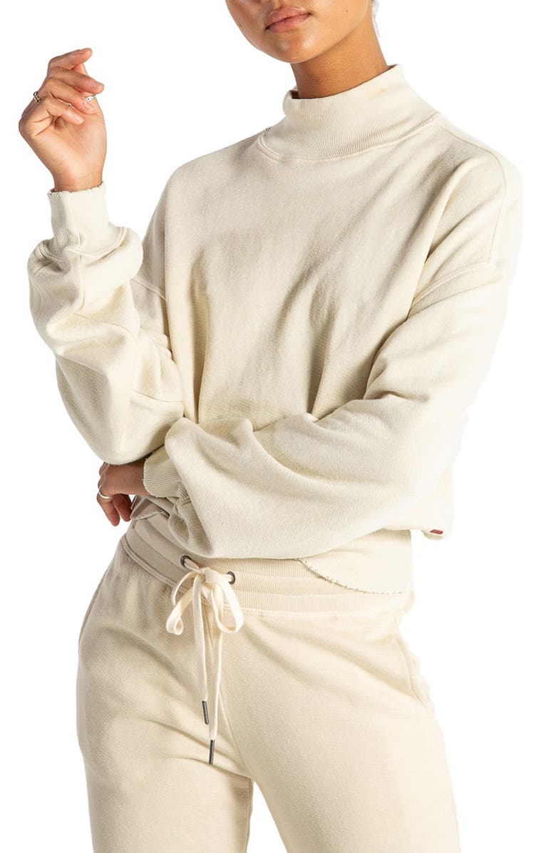 n:PHILANTHROPY Daze Mock Neck Sweatshirt, Main, color, 