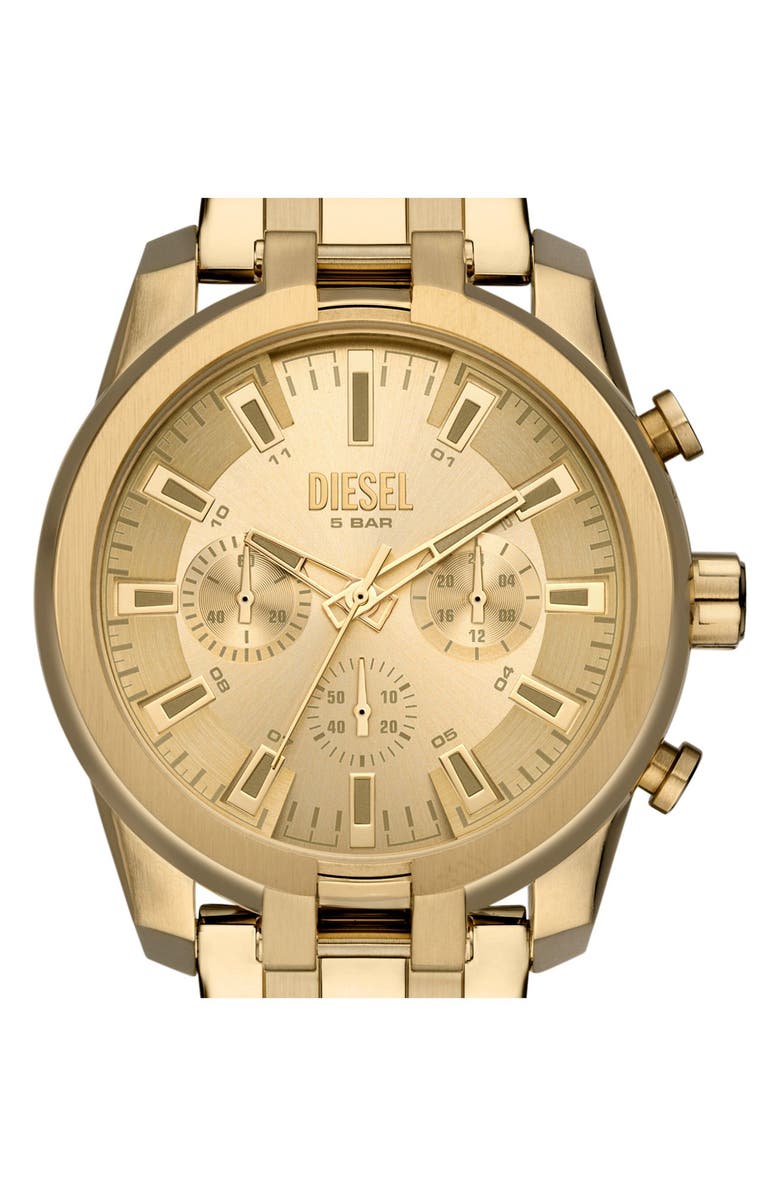 DIESEL<sup>®</sup> Mini Split Bracelet Chronograph Watch, 43mm, Alternate, color,