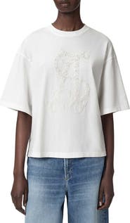 AllSaints Reflex Amelie Logo Graphic T-Shirt
