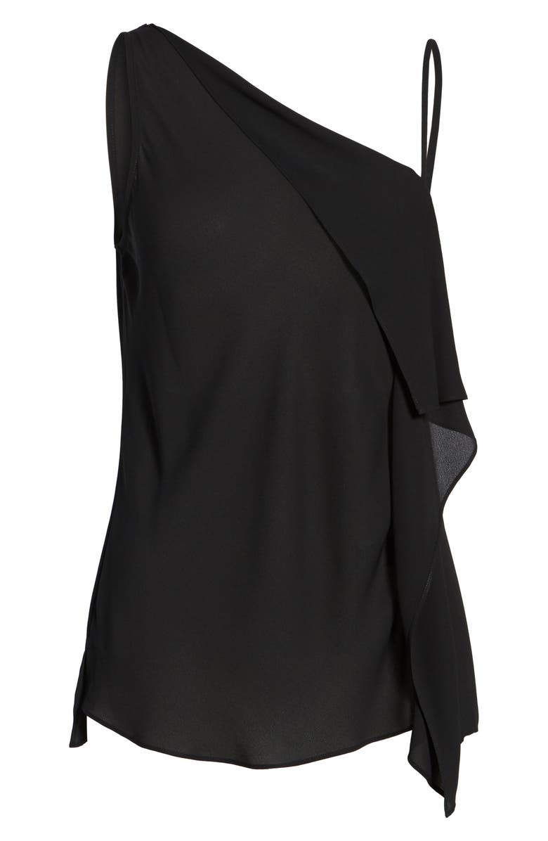 Trouvé Asymmetrical Sleeveless Top, Alternate, color, 
