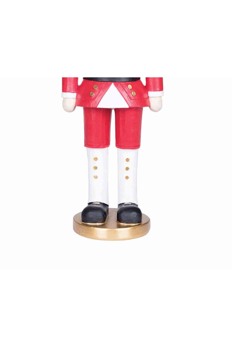 Large Christmas Nutcracker Figurine, Alternate, color, Red