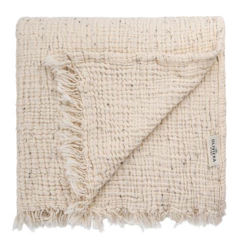 Soho Supersoft 4-Layer Cotton Gauze Throw