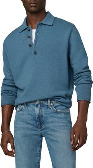 Joe's Long Sleeve Wool Polo Sweater